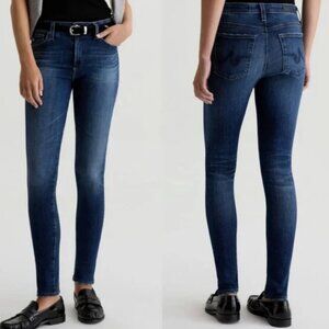 AG ADRIANO GOLDSCHMIED Farrah Skinny Ankle Designer Jeans Size 25